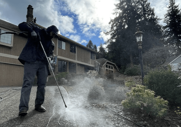 Gutter Cleaning by Bayside Exterior Cleaning in Olympia WA and Nearby Areas