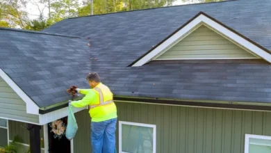 Gutter Cleaning by National Softwash in Aurora IL and Nearby Areas: Ensuring Clean and Efficient Gutters